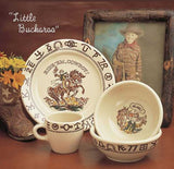 Little Buckaroo Cowboy Dinnerware