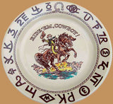 Little Buckaroo Cowboy Dinnerware