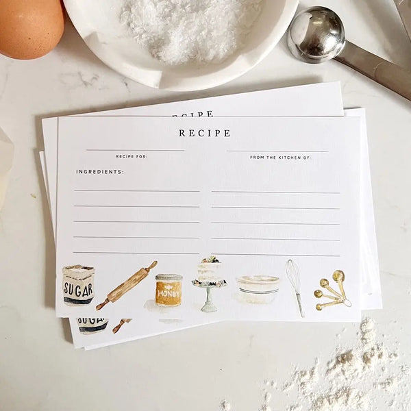 Emily Lex Studio Baking Recipe Cards