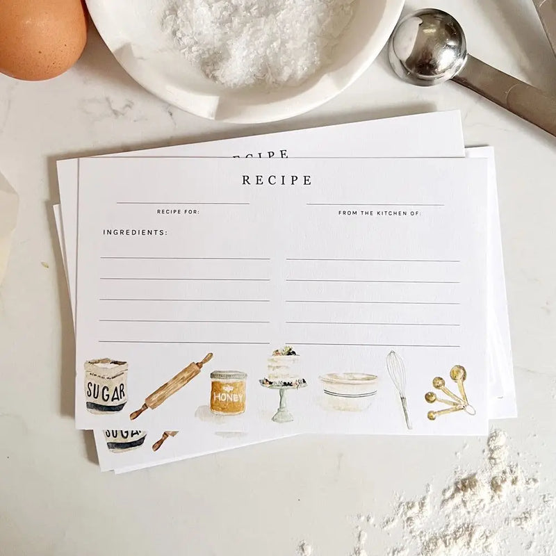 Emily Lex Studio Baking Recipe Cards
