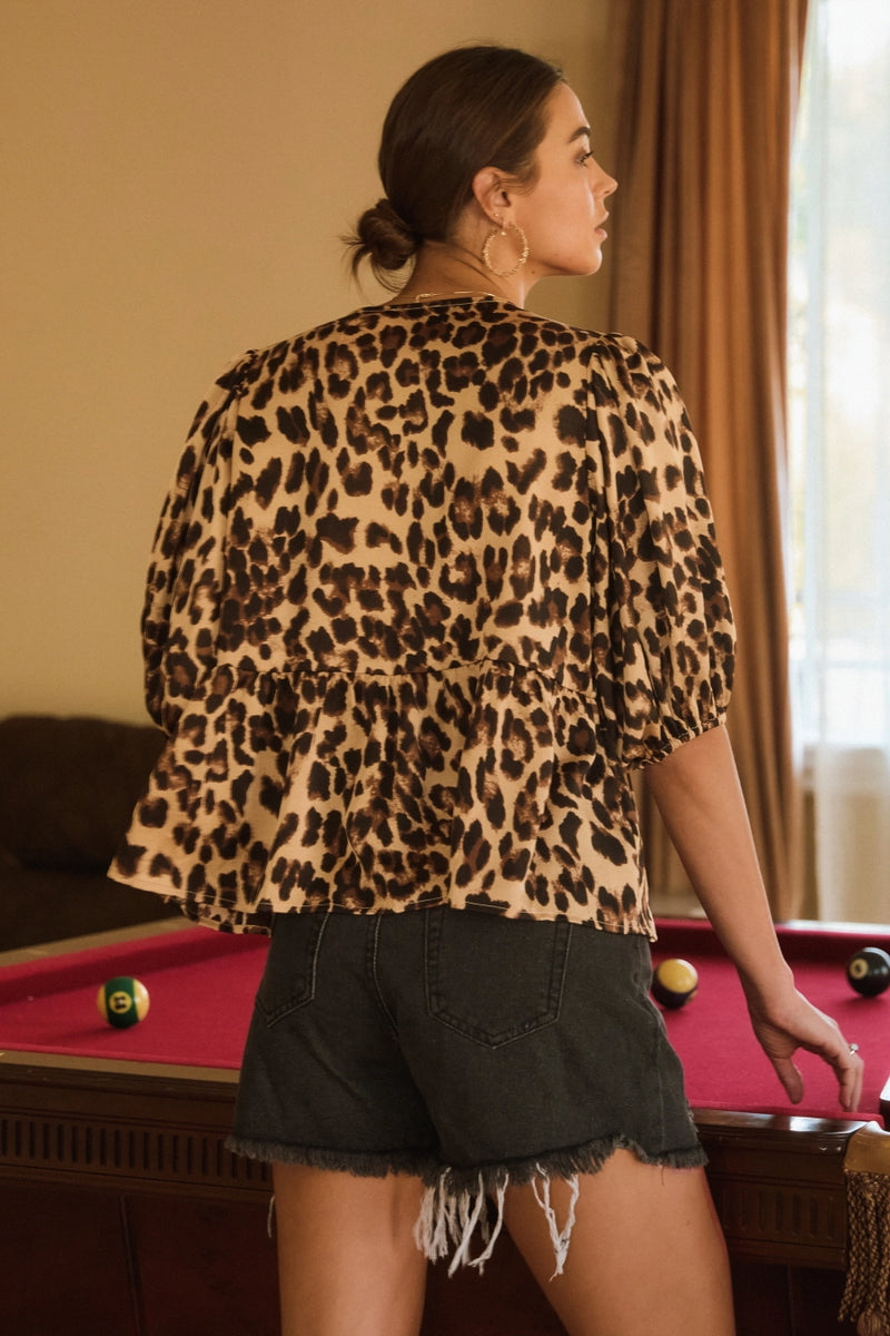 The Leopard Top