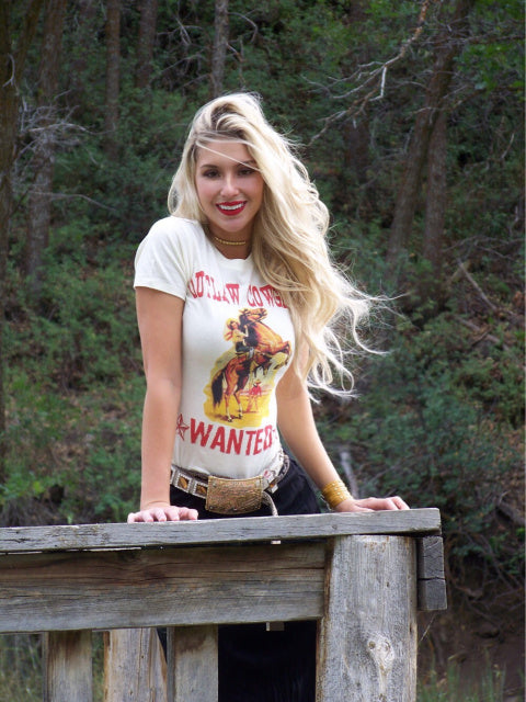 Outlaw Cowgirl Graphic Tee