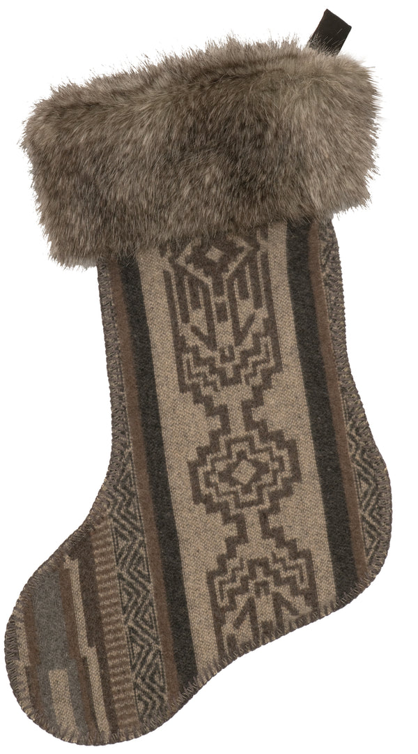 The Lodge Lux Christmas Stocking