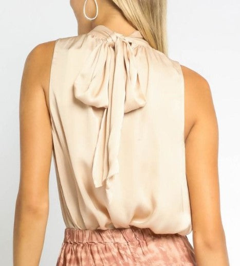 The Champagne Sleeveless Top