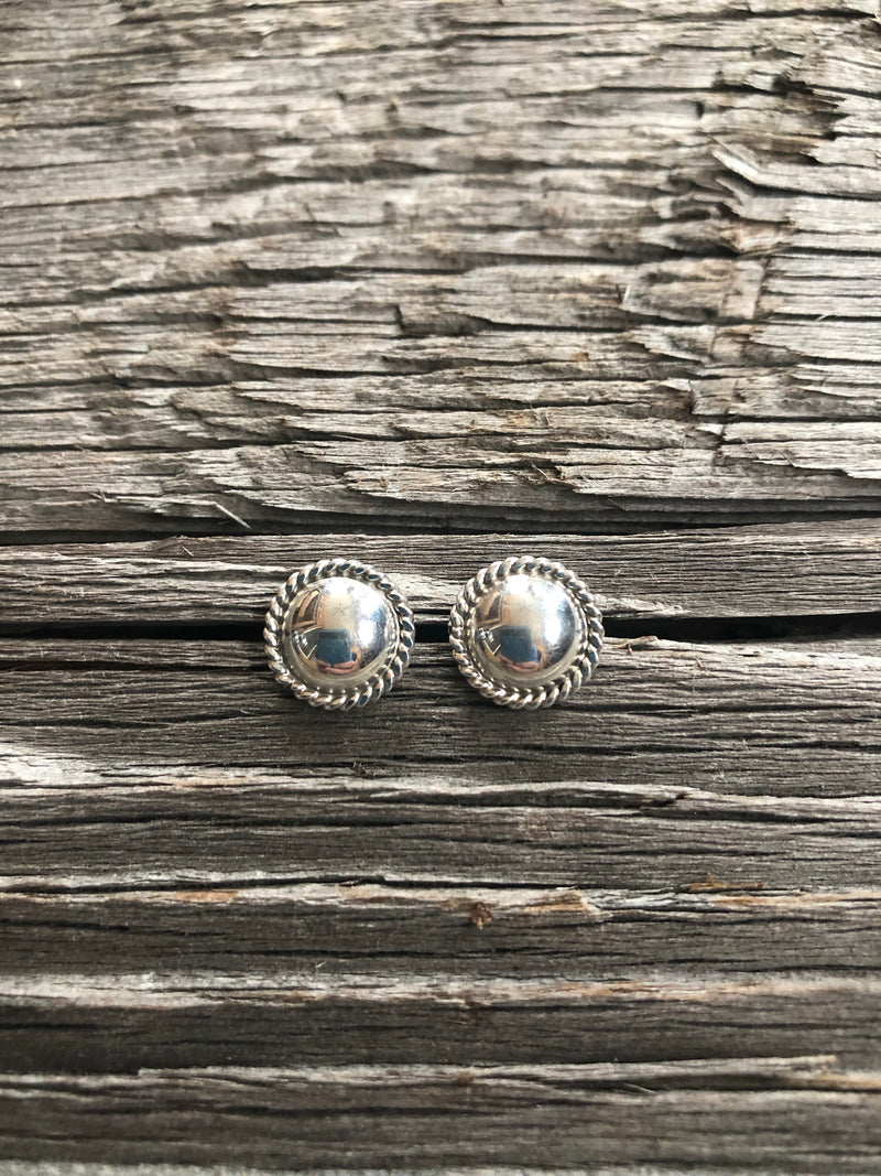 Genuine Sterling silver Western Womens Earrings Jewelry