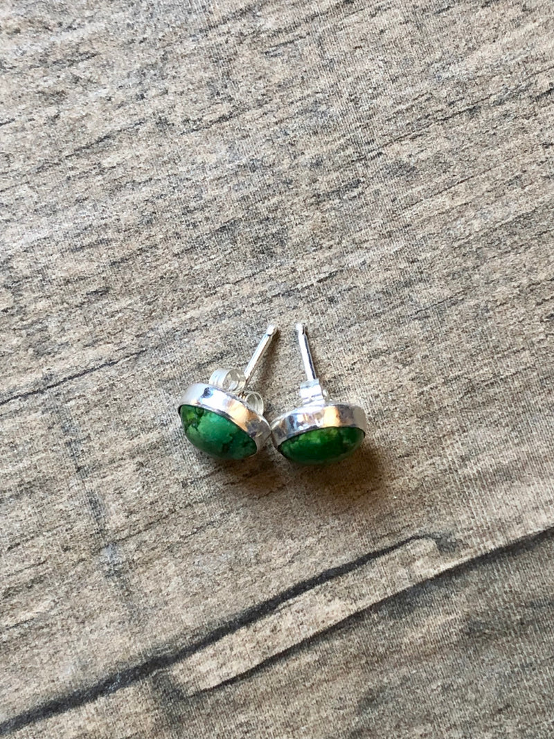 Sonoran Turquoise Verde Stud Earrings