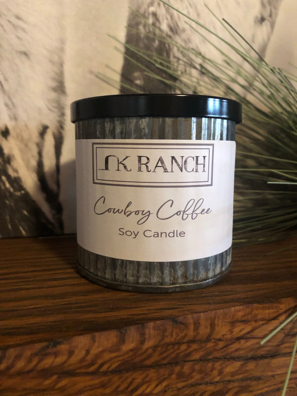 Cowboy Coffee Crackling Soy Candle