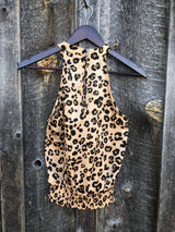 The Blush Leopard Top
