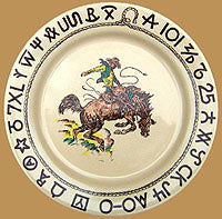 Rodeo Dinner Plate
